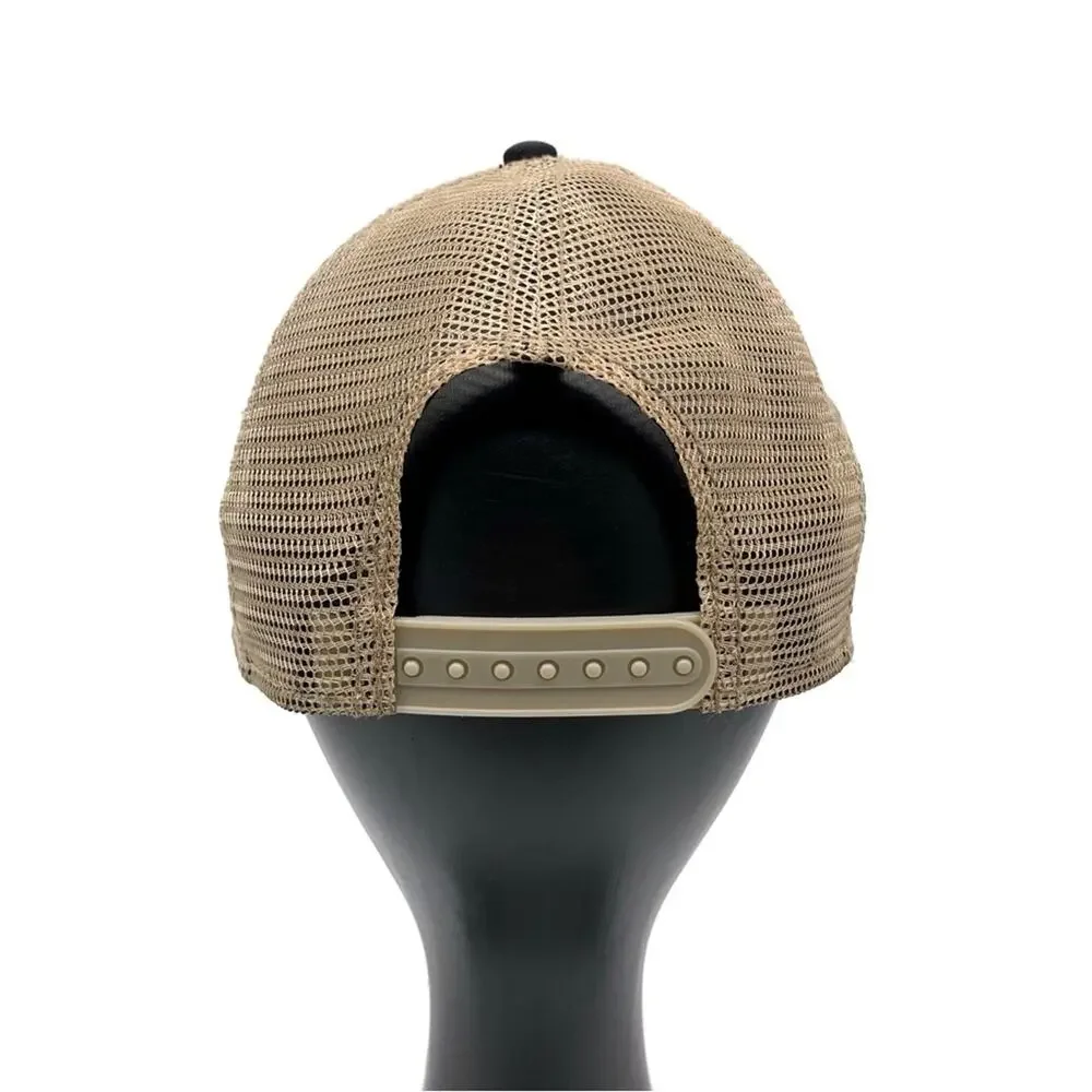 GOORIN BROS. The C ock Baseball Trucker Hat Black Tan - Picture 5 of 7
